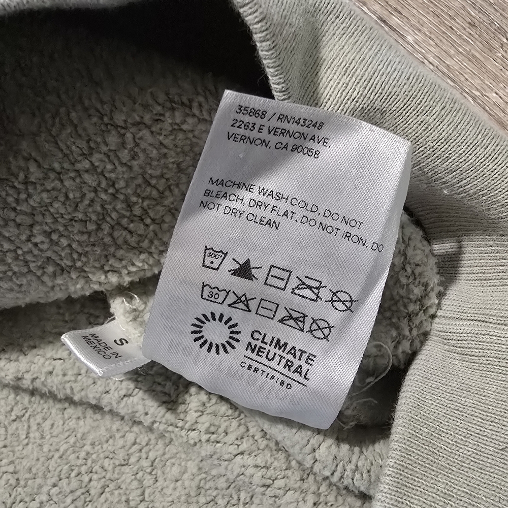 Reformation Womens‎ Mint Green Pullover Sweatshirt Sz S - Picture 5 of 7